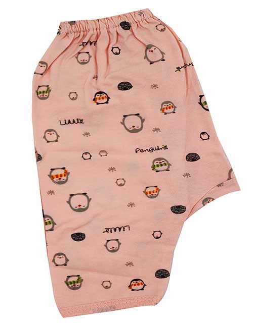 Pink Rabbit Full Length Diaper Legging Pack Of 3 Multi-colour