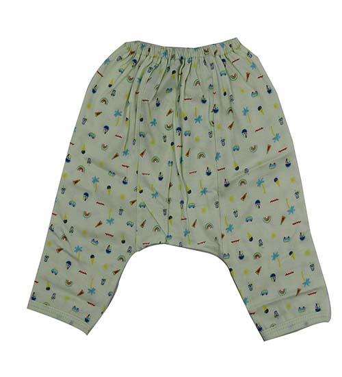 Pink Rabbit Full Length Diaper Legging Pack Of 3 Multi-colour