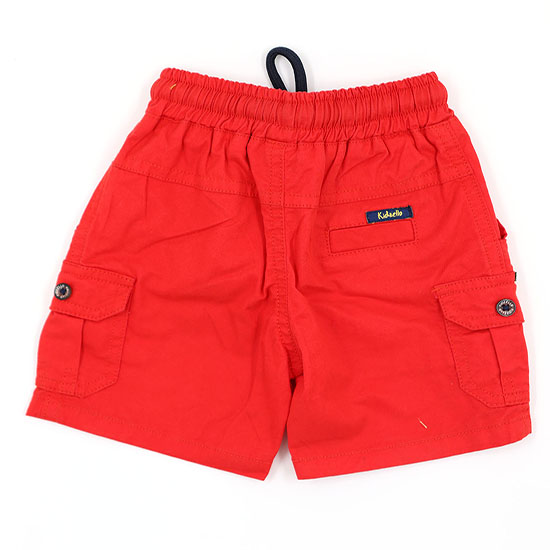 Kidzello Half Pant Red Colour