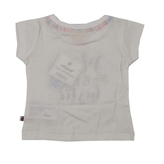 Ollypop Girl T-Shirt White Colour