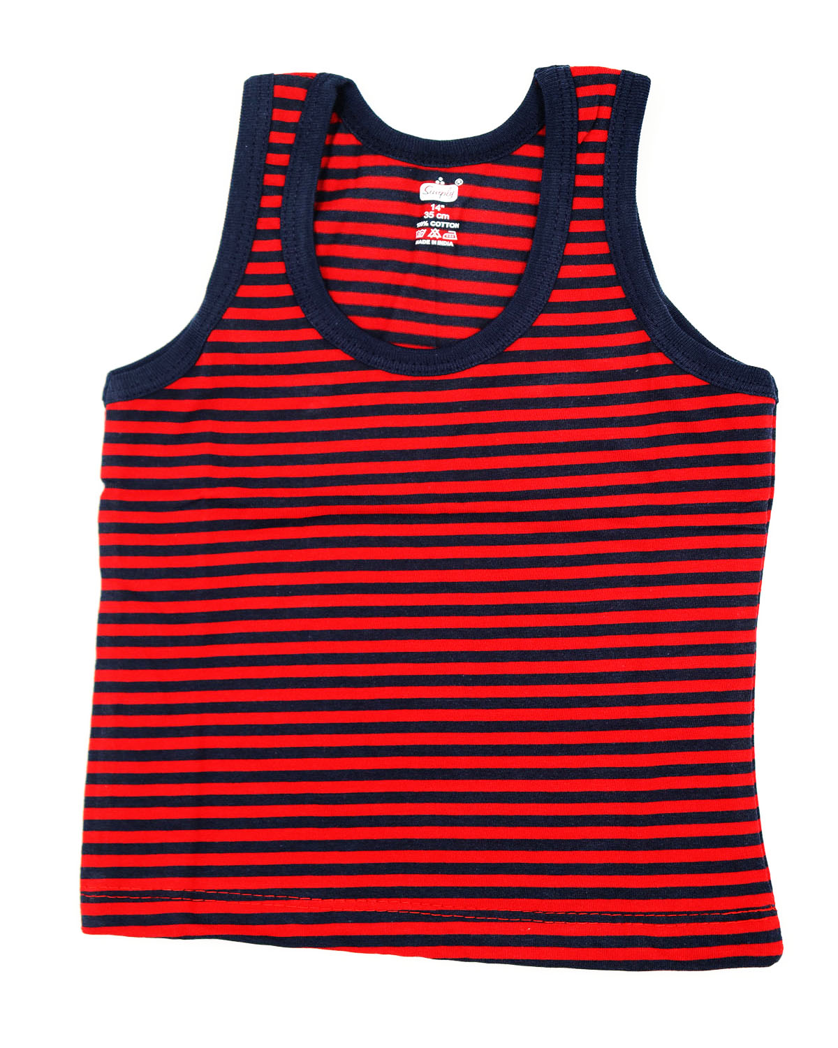 Simply Vest Pack Of 3 Red-White And Blue Colour