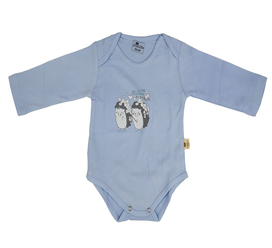 Cotke Romper Light Blue Colour