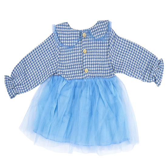 Cotke Frock Light Blue Colour