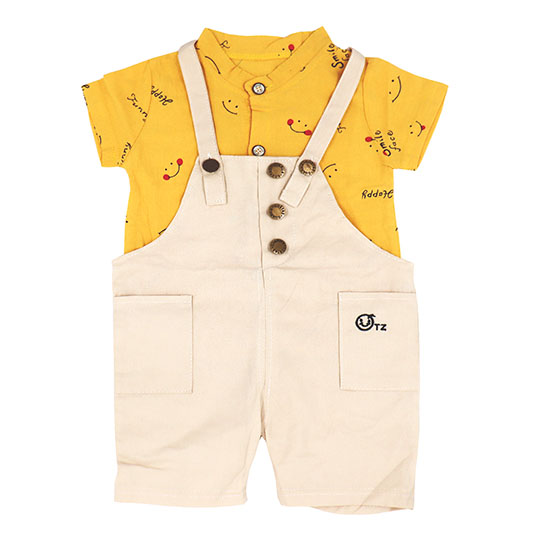 Cotke Shirt With Dungarees