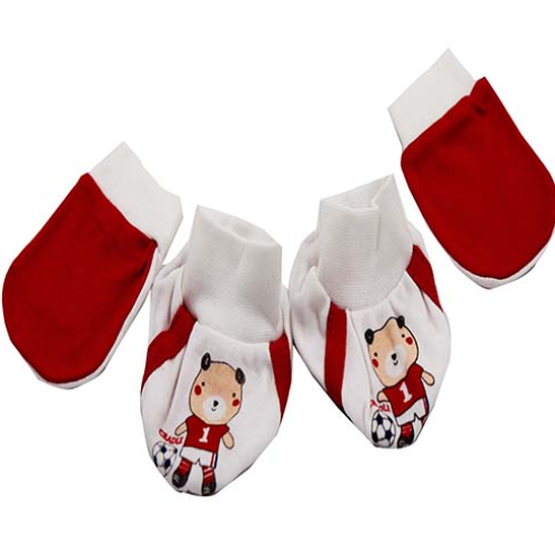 Best Quality Cotton BM Set To Protect Your Cute Little Baby's Hands And Feet