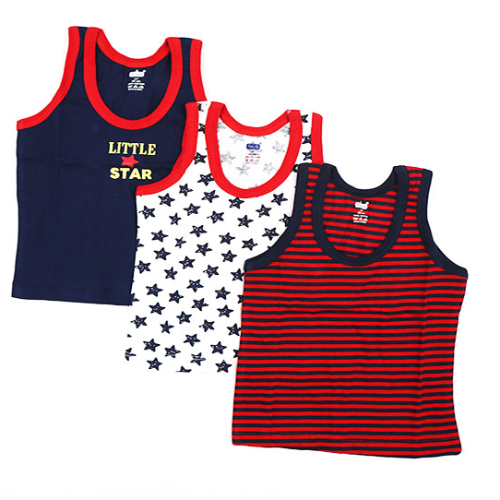 Pure cotton best quality and comfortable vests for your cute baby