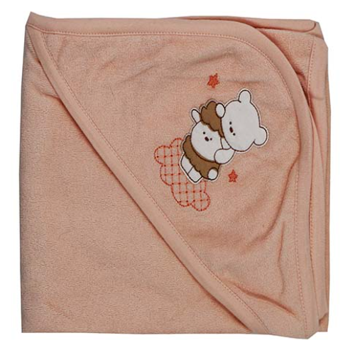 Hooded towel pure cotton and comfortable for your little one